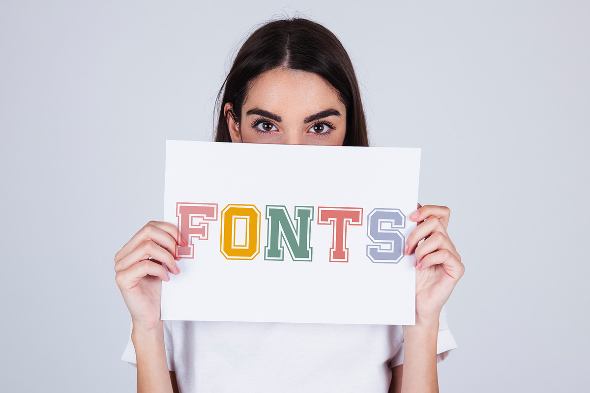 College Font- Sporty Design, a Slab Serif Font by MaxArt Foundry (Photo 3 of 9)