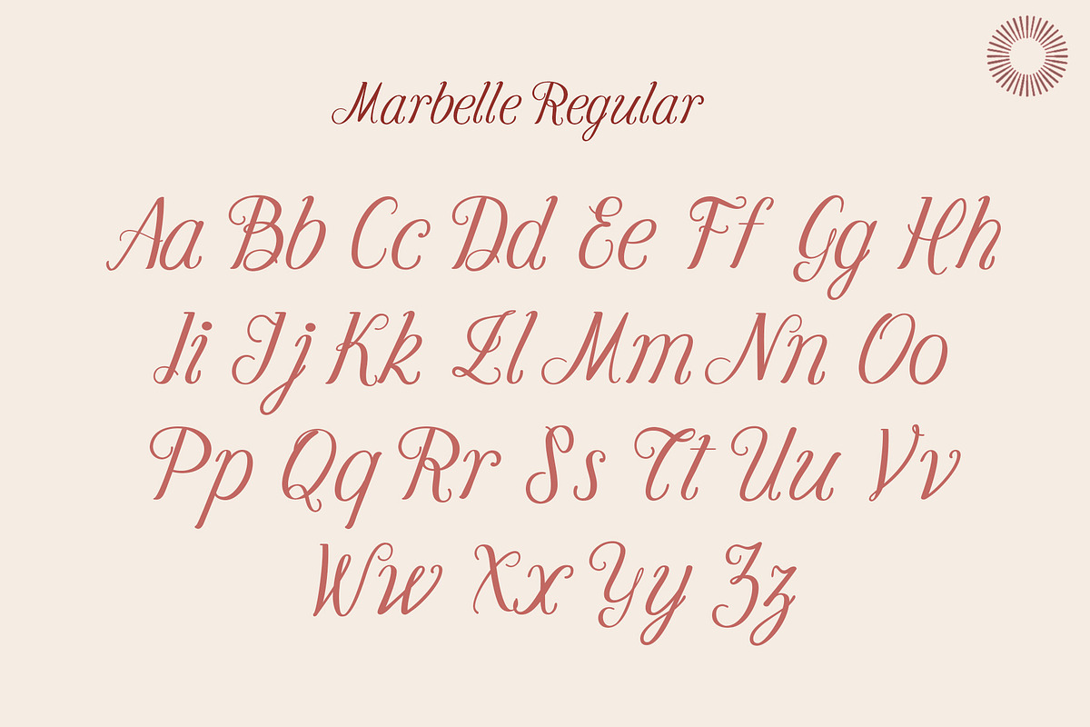 Marbelle - Handmade, a Sans Serif Font by Setara Langit CreativeStd (Photo 8 of 9)