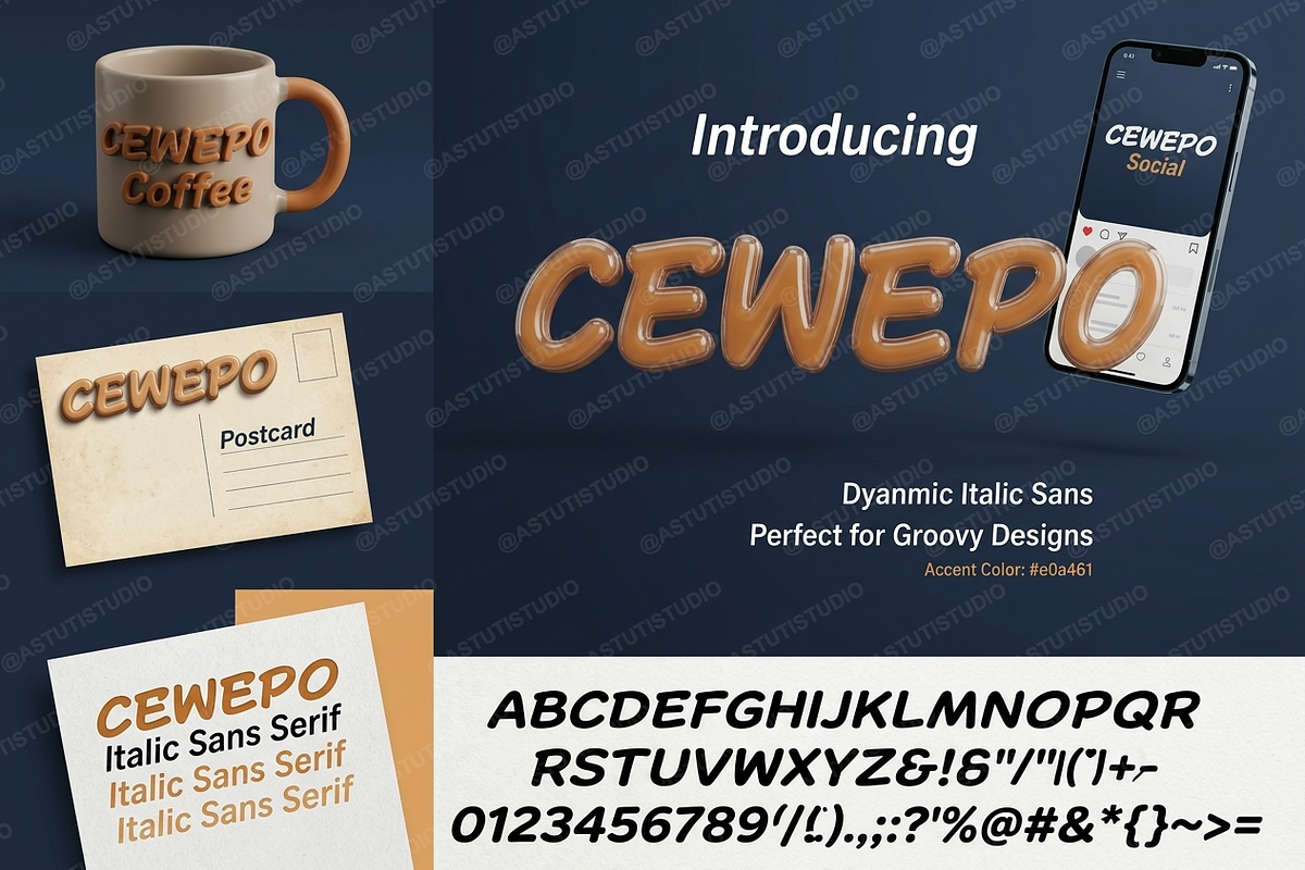 Cewepo - Elegant Serif Typeface, a Serif Font by Astuti Studio (Photo 17 of 25)