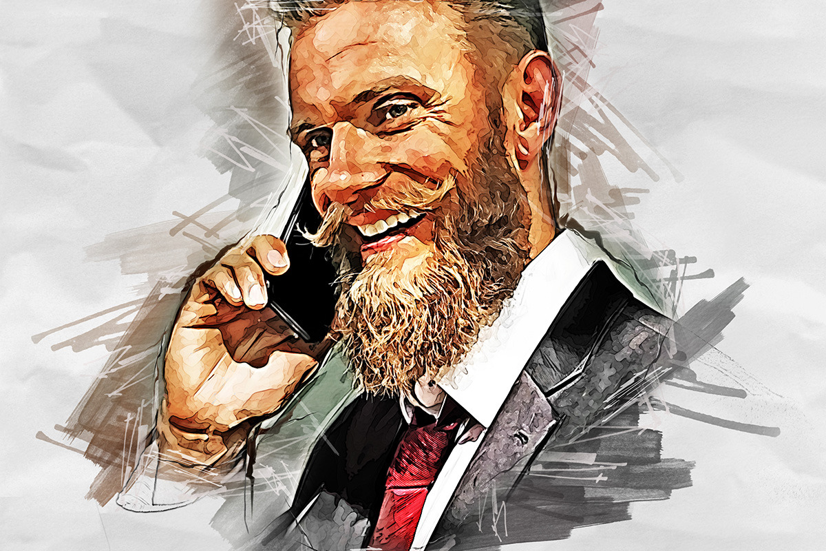 Fashion Sketch Photoshop Action, an Action Add-On by GorynArt (Photo 7 of 24)