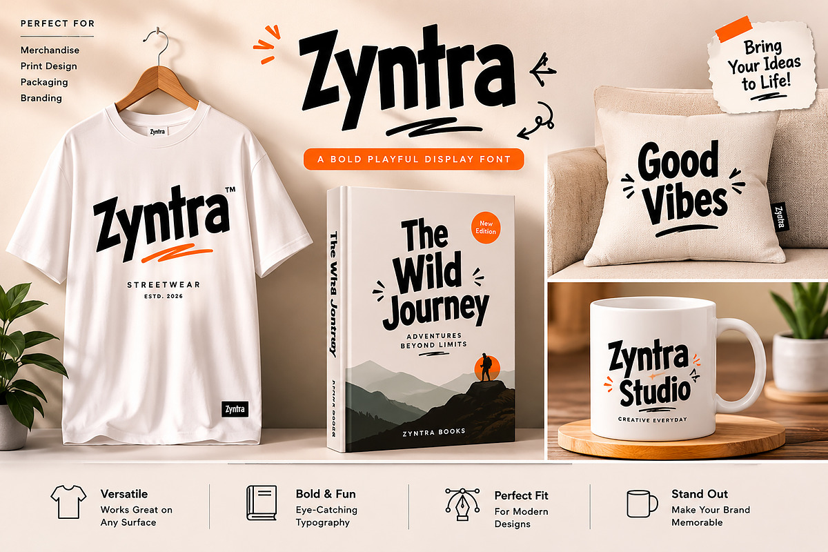 Zyntra, a Slab Serif Font by Wow Magic (Photo 3 of 8)