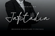 Jafitadia Signature Font, a Handwritten Font by alanwarstd (Thumbnail 2 of 6)