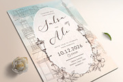 Paris Wedding Invitation Set, an Invitation Template by Aarley Kaiven (Thumbnail 4 of 4)