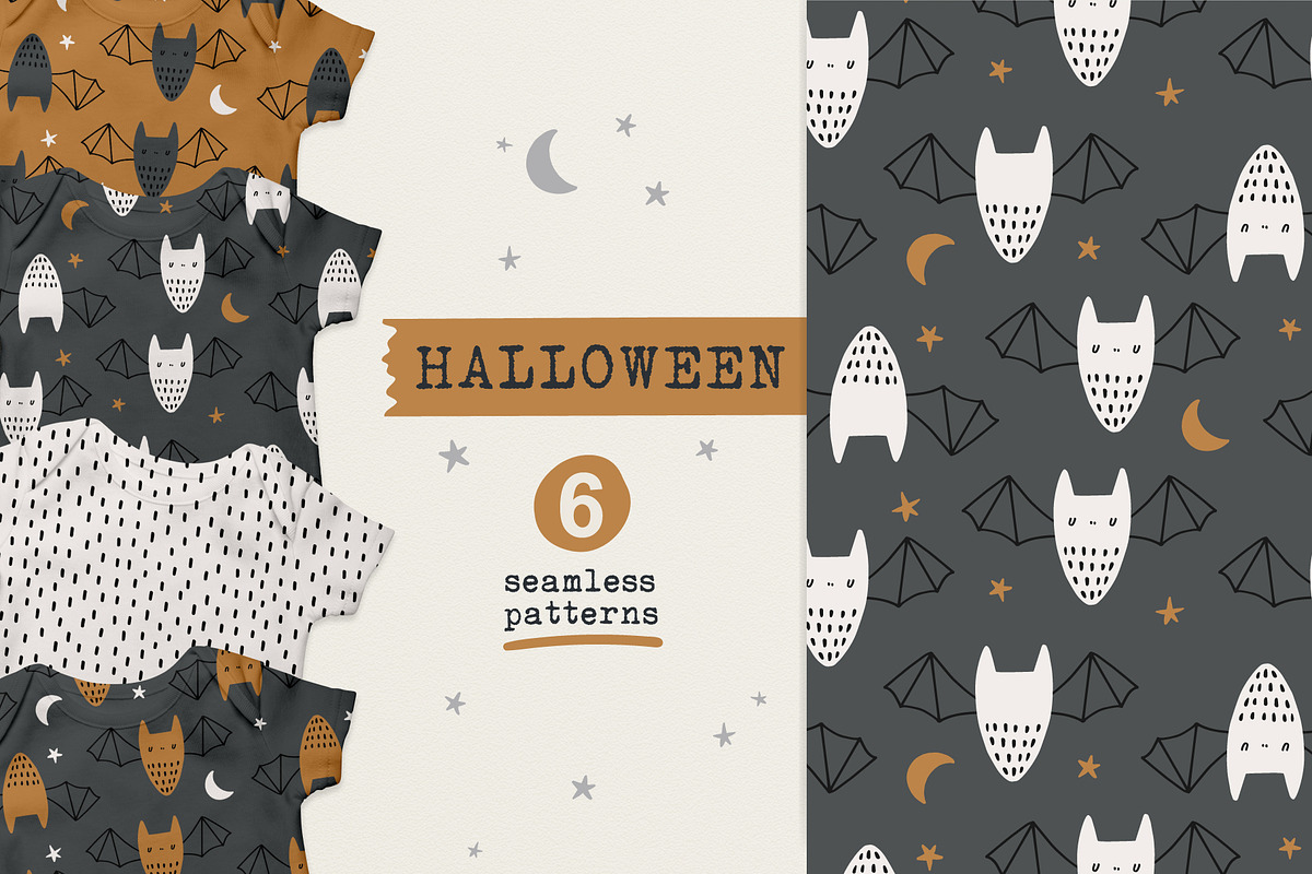 Halloween, a Pattern Graphic by Olena Kuznietsova (Photo 1 of 10)