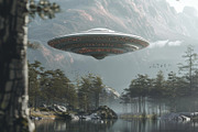 97 UFO objects flying in the sky, a Transportation Photo by Handmadefont (Thumbnail 78 of 101)