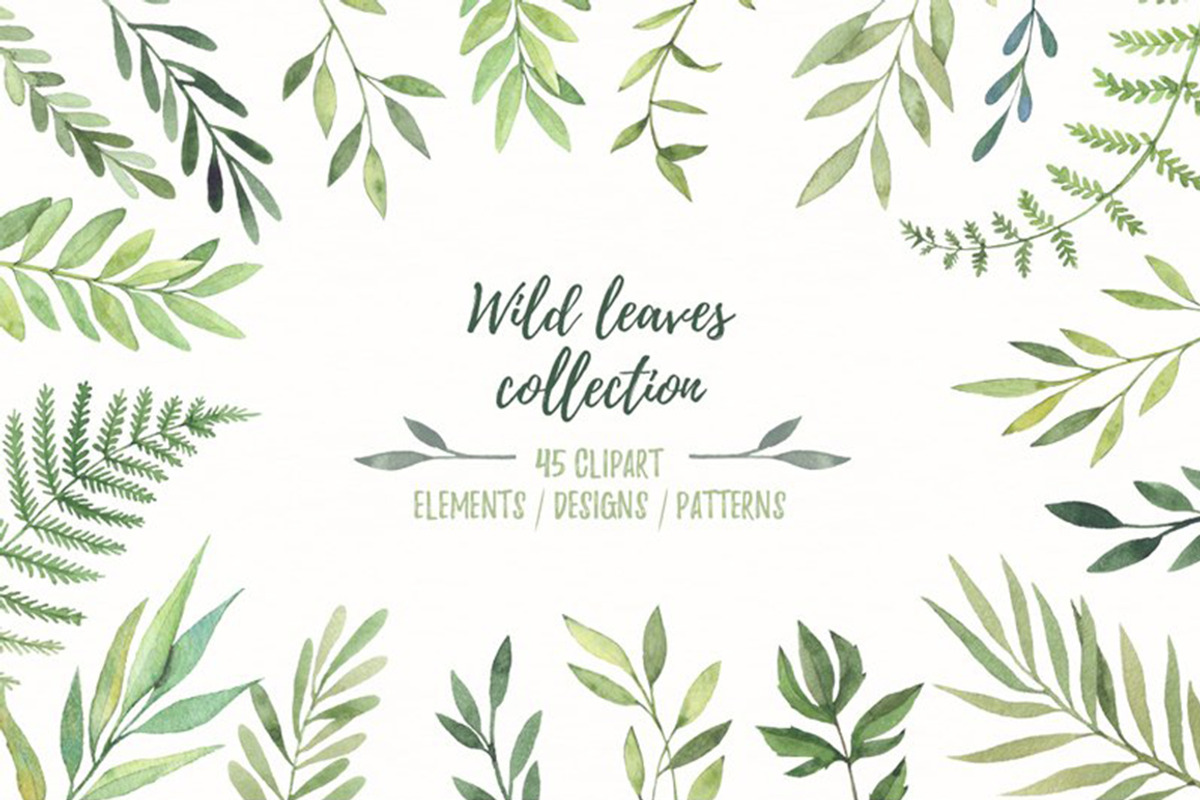 Floral bundle | Watercolor SALE, a Decorative Illustration by Kate Macate (Photo 25 of 28)