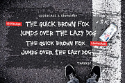GanxBungkers - Paint Brush Font, a Handwritten Font by Sanskertype Studio (Thumbnail 7 of 8)