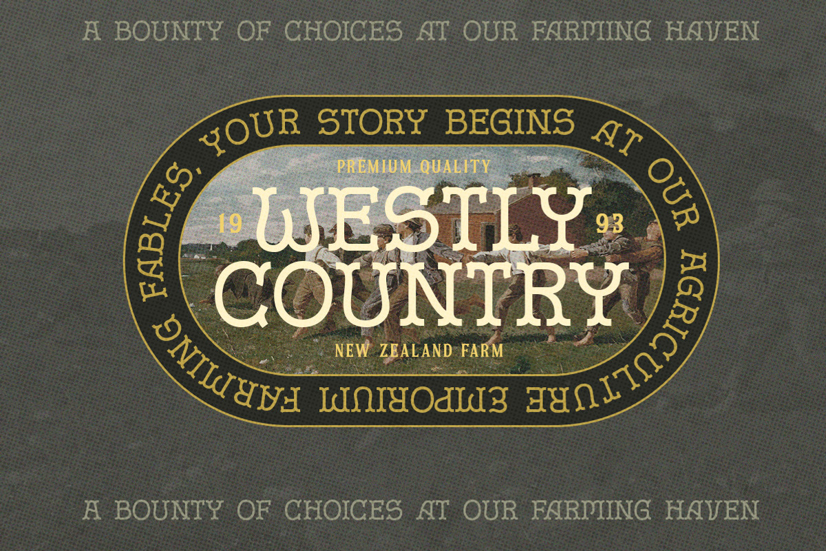 Mosaic Desert - Display Typeface, a Sans Serif Font by Letterhend Studio (Photo 9 of 9)