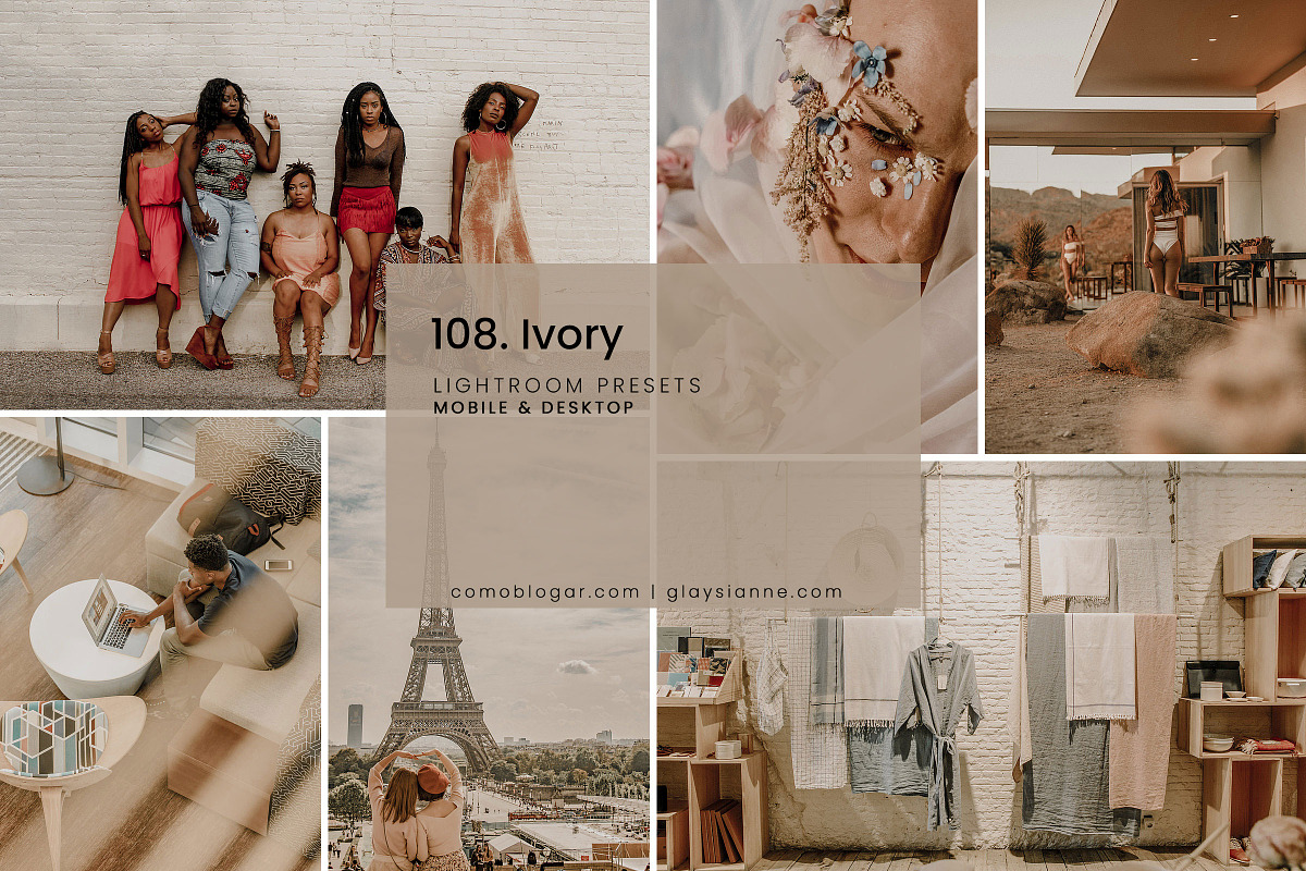 108. Ivory Presets, an Action Add-On by Advina Store (Photo 1 of 12)