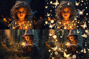 Magic Butterfly Overlays, an Object Graphic by DreamyOverlay (Thumbnail 2 of 4)