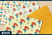 1950s Atomic patterns, a Pattern Graphic by Roofdog Design (Thumbnail 3 of 5)