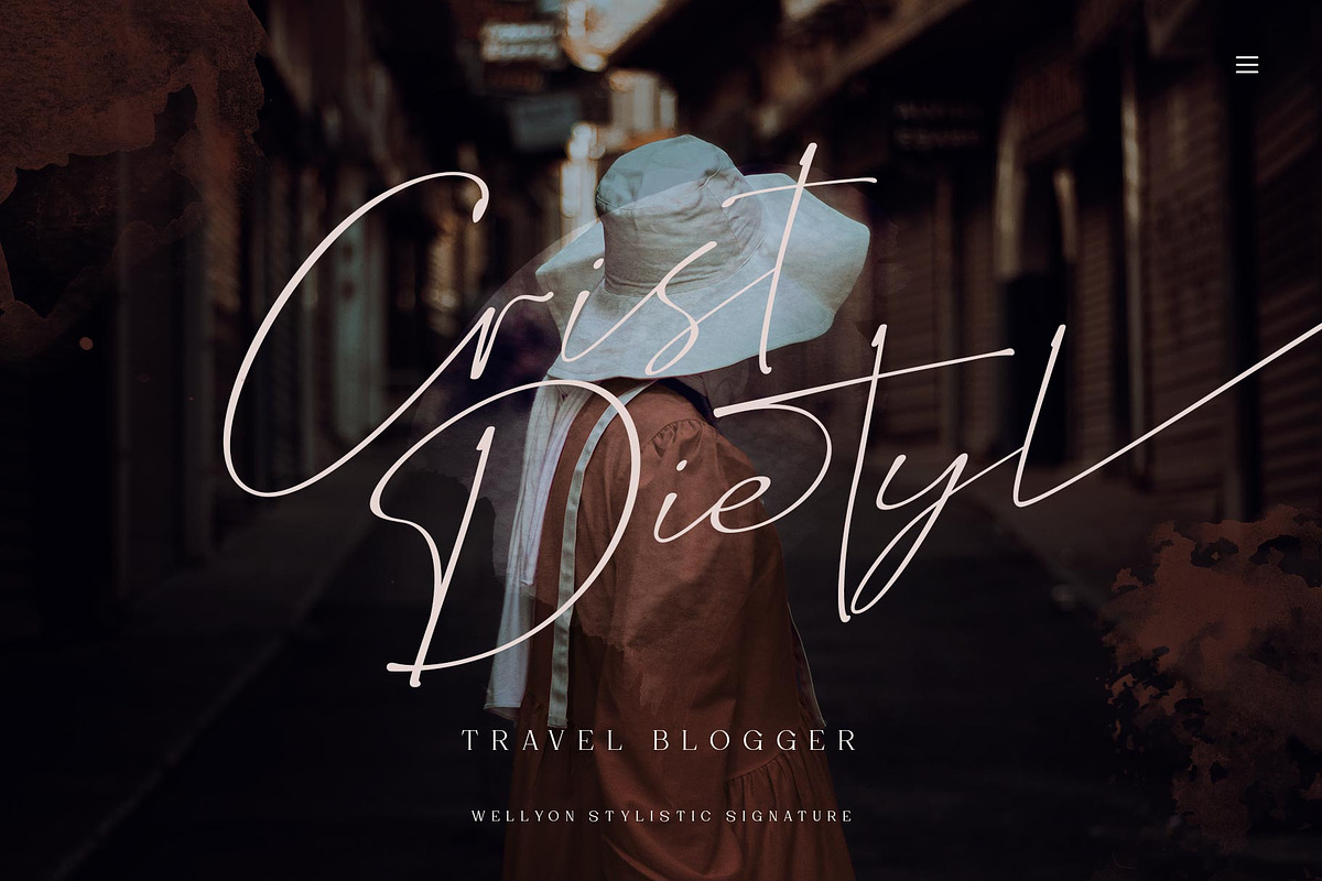 Wellyon Script signature, a Script Font by alit design (Photo 14 of 15)