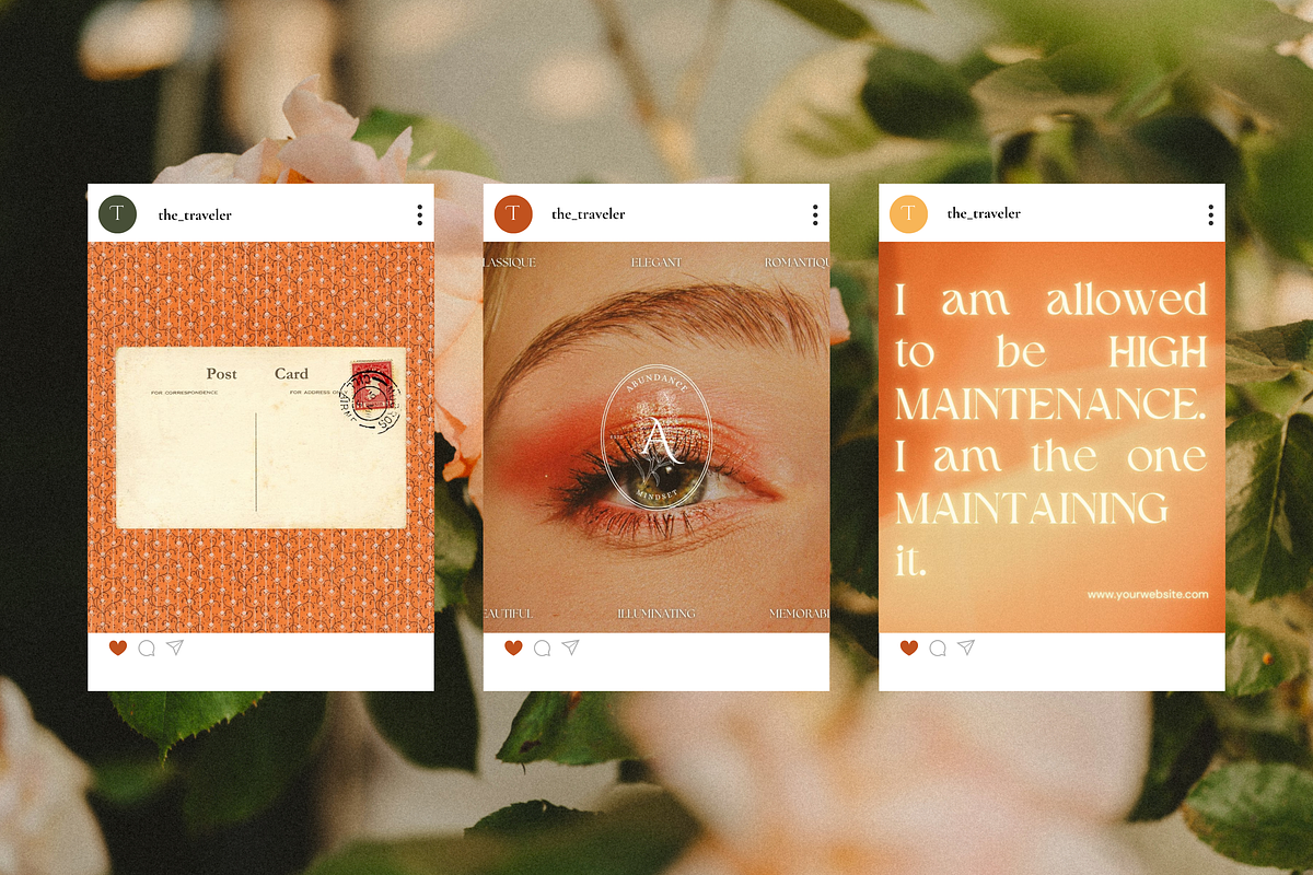 The Traveler Social Media Bundle, a Social Media Template by The Flossy Finch (Photo 11 of 21)