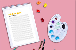 Daily Dot Planner Template