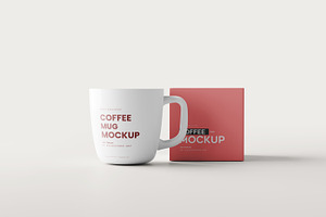 Mug And Box Mockups