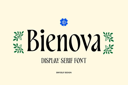 ED Bienova - Display Serif