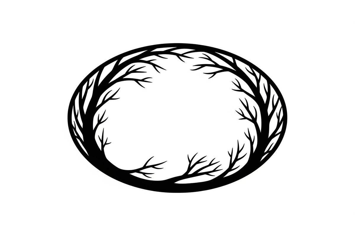 Hand Drawn Oval Scribble Frames, an Illustration by Gfx_Store (Photo 10 of 51)