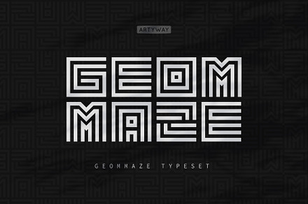 Maze Logo Font