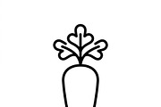 41 Farmers Market Produce Icons, an Outline Icon by adenpinkstore (Thumbnail 10 of 14)