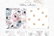 Rich Botanicals & Monograms, a Texture Illustration by Pink Ocean (Thumbnail 17 of 17)