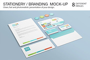 Stationery / Branding Mock-Up #2, a Product Mockup by ItemBridge (Thumbnail 1 of 5)