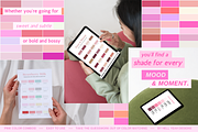 Pink Color Palettes Themes & Shades, a Palette Add-On by Hell Yeah Designs (Thumbnail 8 of 10)