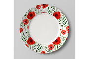 Watercolor wildflowers collection, a Decorative Illustration by mArtstore (Thumbnail 4 of 8)