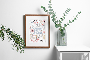 Wild Flowers A3 Posters Canva PDF