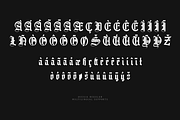 Avexia, a Blackletter Font by ilhamtaro (Thumbnail 9 of 9)