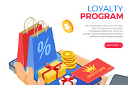 Customer Loyalty Programs Banners, a Person Illustration by TAlex (Thumbnail 3 of 6)