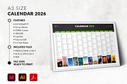 Calendar 2026, a Stationery Template by MstArtwork (Thumbnail 5 of 5)