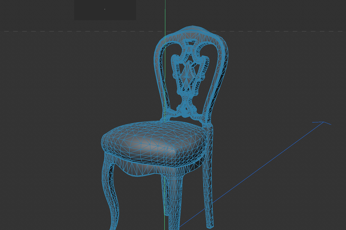 Vintage furniture set_1, a Furniture 3D Model by Snji | 3D Models (Photo 6 of 16)
