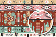 Ethnic pattern in aztec style, a Pattern Graphic by tomuato (Thumbnail 4 of 4)