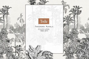 Toile. Panorama Murals