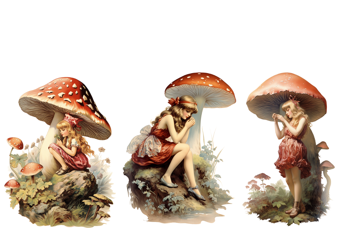 Vintage Fairy Clipart, an Object Illustration by Digital Xpress (Photo 3 of 4)