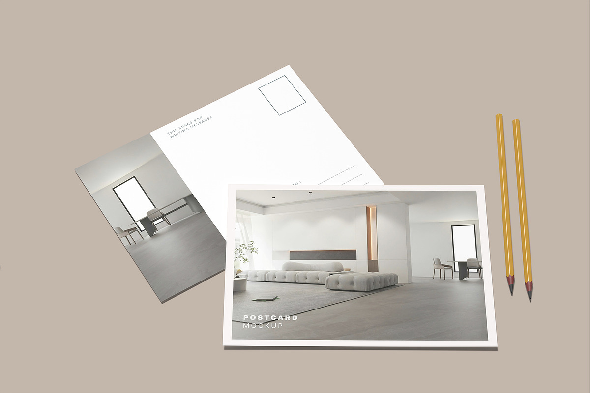 Simple Postcard Mockup, an Advertising Mockup by rizalamora (Photo 10 of 12)