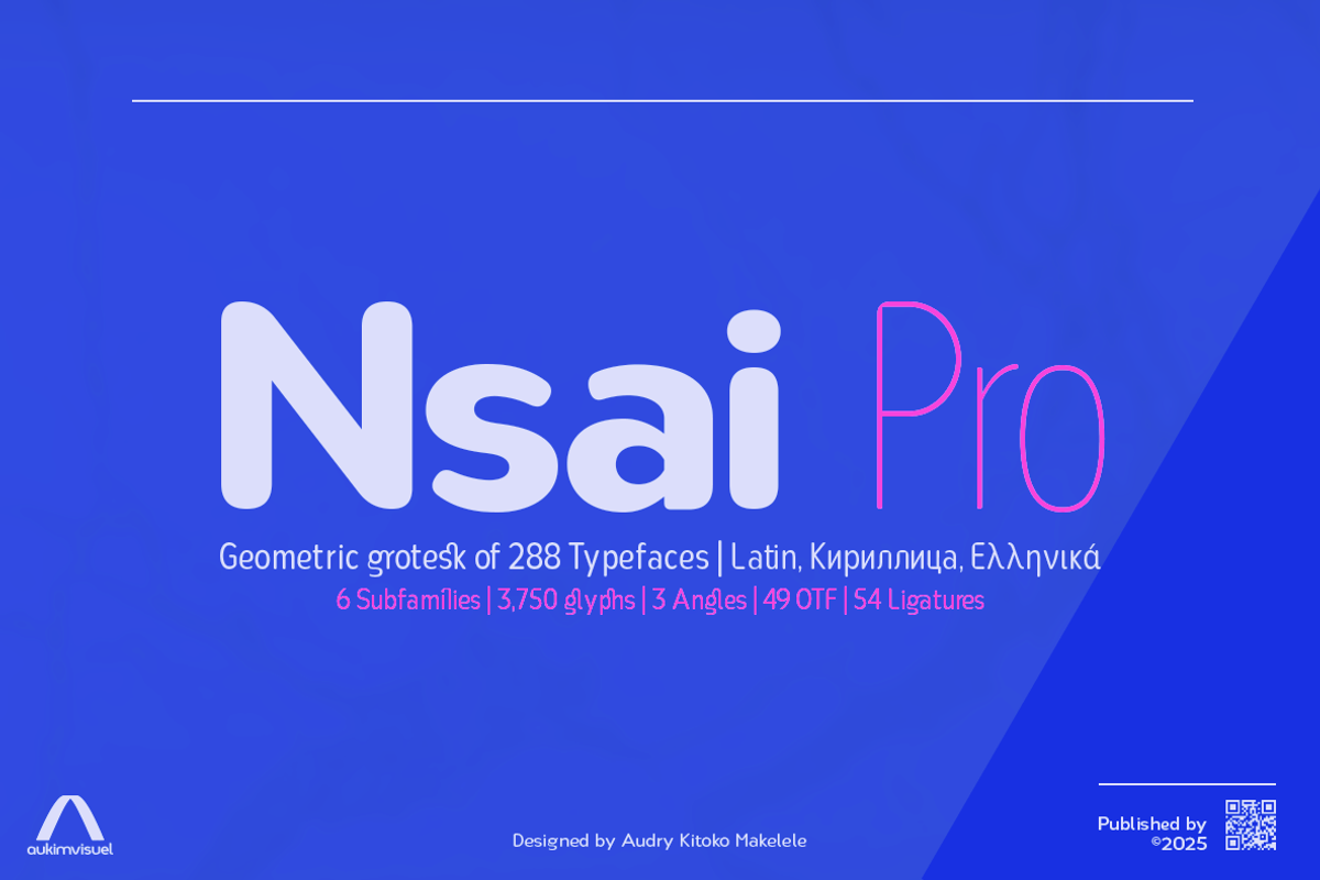 Nsai Pro Rounded Wide, a Font by Aukimvisuel (Photo 1 of 12)
