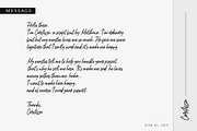 Carolissa, Handwritten Brush Script, a Script Font by Motokiwo (Thumbnail 2 of 14)