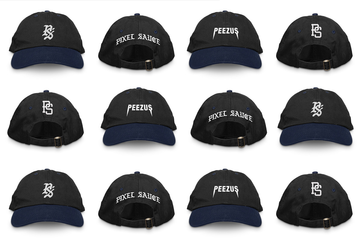 Dad Hat Mockups, a Hat Mockup by Pixel Sauce™ (Photo 2 of 5)