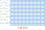 Blue Valentines Day Patterns, a Pattern Graphic by Paper Starr Studio (Thumbnail 6 of 7)