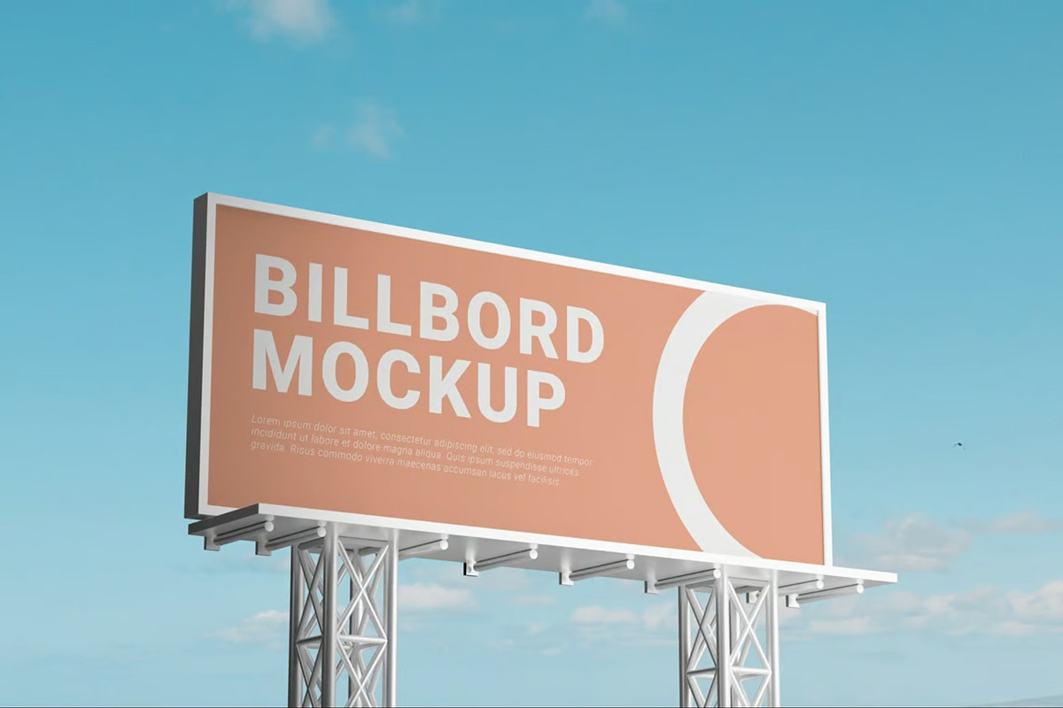 Billboard Mockup, an Advertising Mockup by Se٧enStudio (Photo 4 of 5)