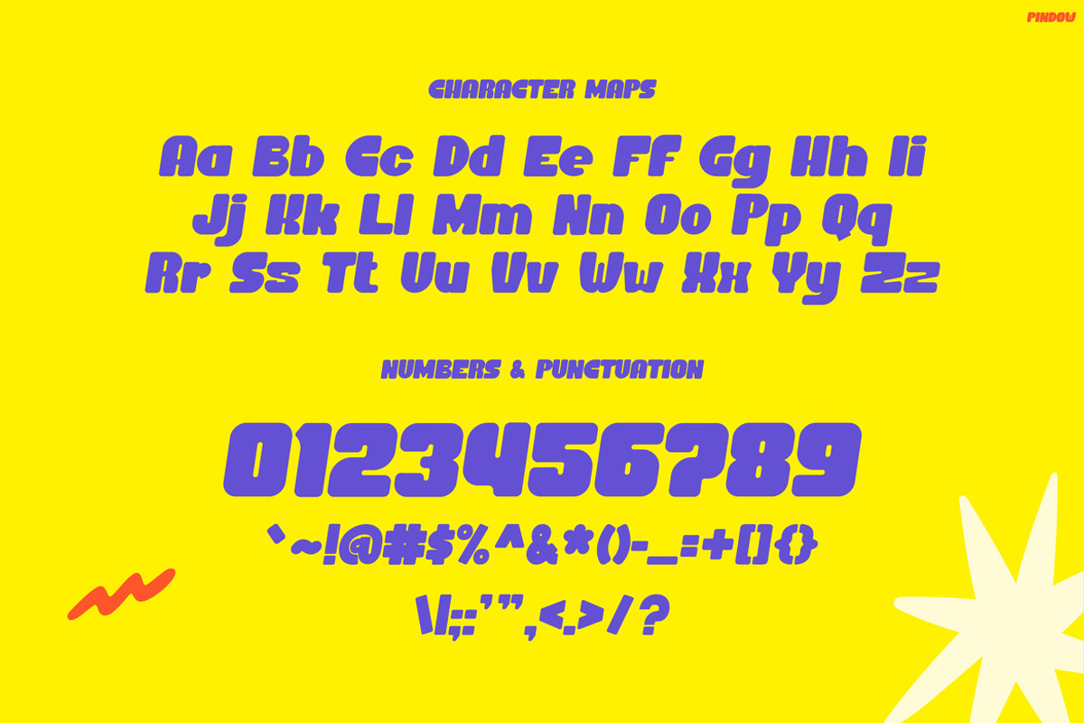 Pindow, a Sans Serif Font by Pinisi ART (Photo 2 of 10)