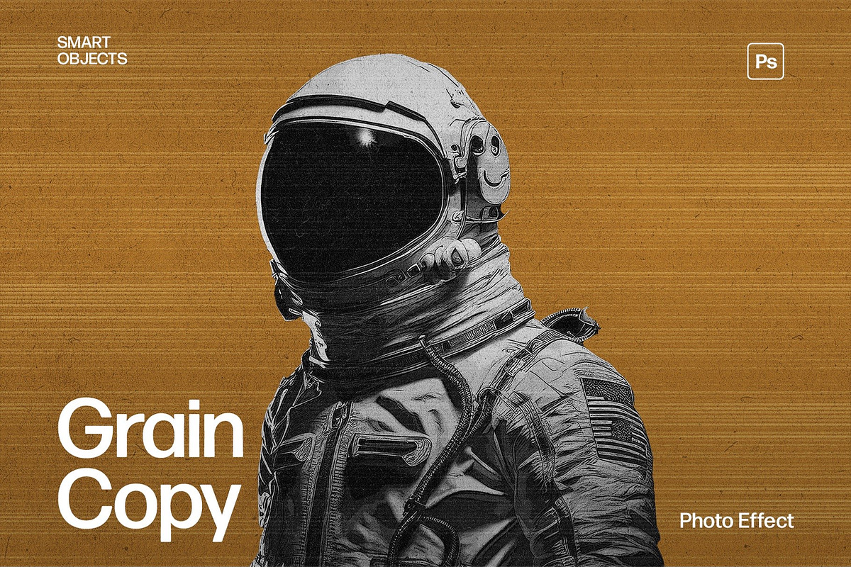 Grain Texture Photo Effect Template, a Layer Style Add-On by DesignerCandies (Photo 7 of 7)