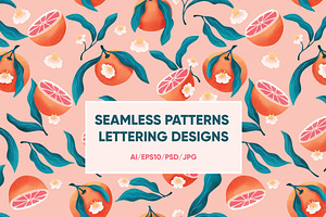 Patterns & Lettering - 53 files