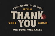 Jackler West a Sans Serif Font, a Sans Serif Font by Blankids Studio (Thumbnail 6 of 6)
