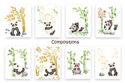 Panda Garden, an Animal Illustration by MayaNavits (Thumbnail 10 of 19)