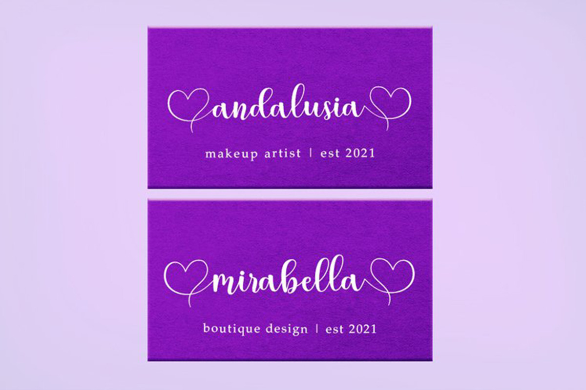 Doretha Script, a Script Font by Solidtype (Photo 4 of 7)