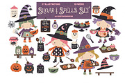 Sugar & Spells bundle, a Background Graphic by Poppymoondesign (Thumbnail 1 of 5)