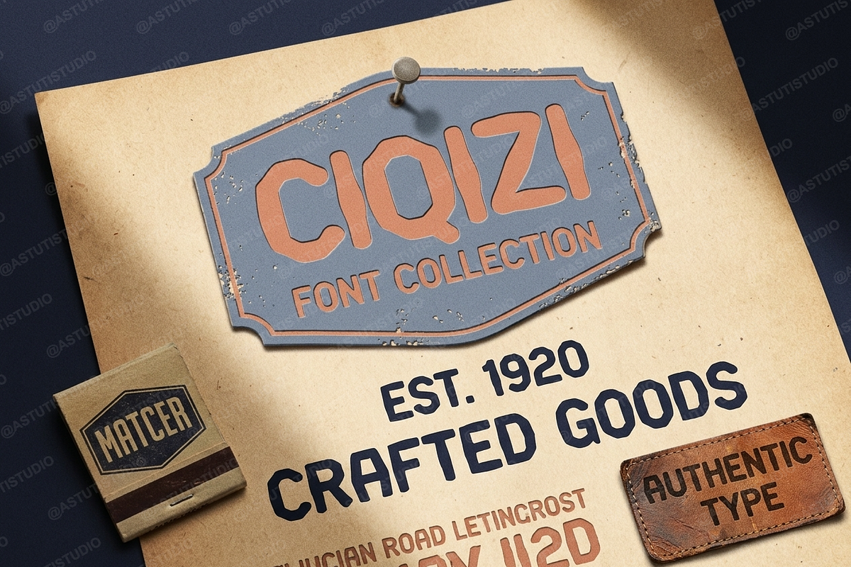 Ciqizi | Elegant Modern Serif, a Serif Font by Astuti Studio (Photo 9 of 25)