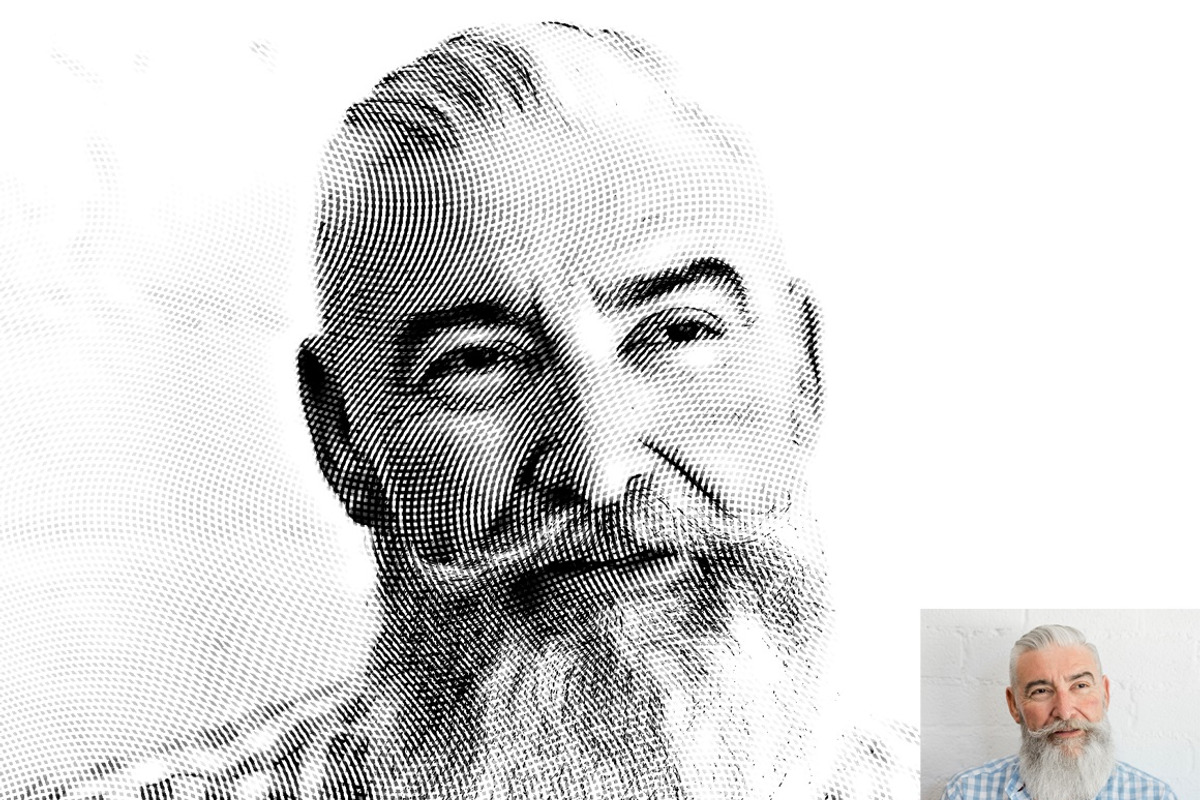 Engraved Effect Photoshop Action, an Action Add-On by MRI STUDIO (Photo 11 of 26)